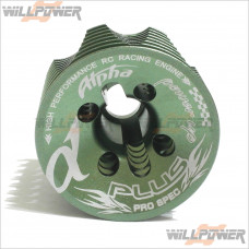 Alpha .21 Z852 Outer Cooling Head (Green) #TU-E021030-99